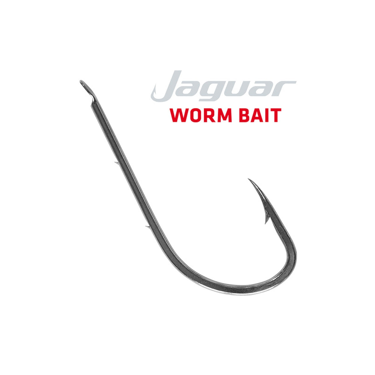 WORM BAIT 230 BN with flatted eye